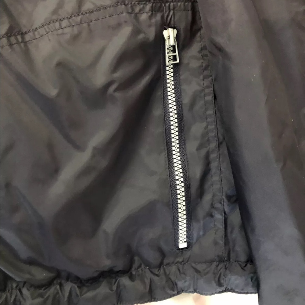 Vintage Guess USA Men’s Navy Lined Windbreaker Jacket With Hood Size Med - Picture 8 of 8